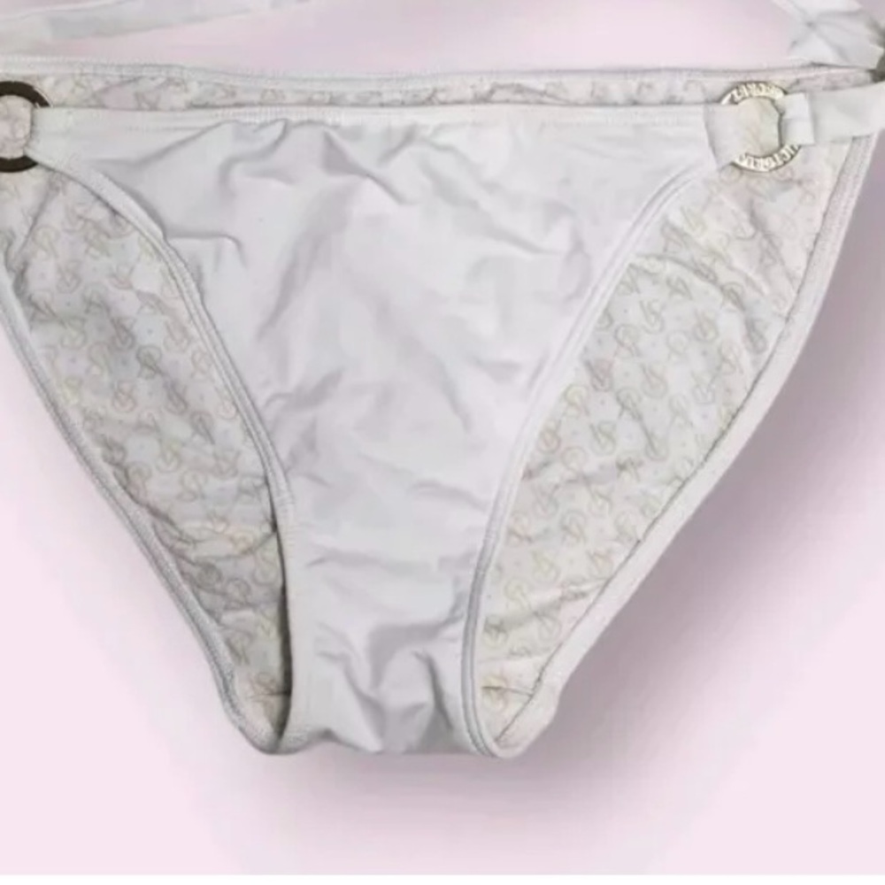Women's White Bikini Bottom